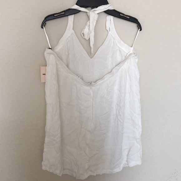 Superdown white Trina shift halter mini dress - Picture 6 of 8